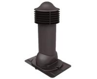 ВентТруба с универс.элементом d-110мм утепл Viotto (RAL 8004)