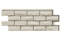 Фасадная панель Grand Line Колотый камень Design (Молочный шов RAL 7006)